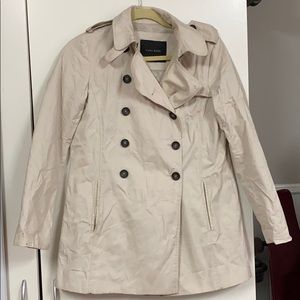 Zara beige trench coat